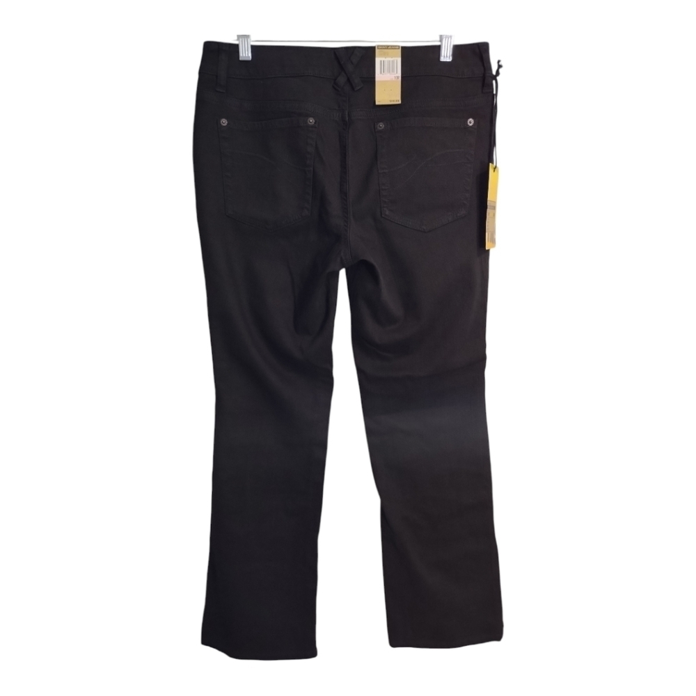 DKNY Jeans Ludlow Low Rise Slim Fit Festival Southwestern Casual Bootcut Jean 10 - Picture 3 of 7